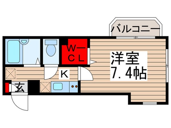 ハイムフローラ二和東の物件間取画像